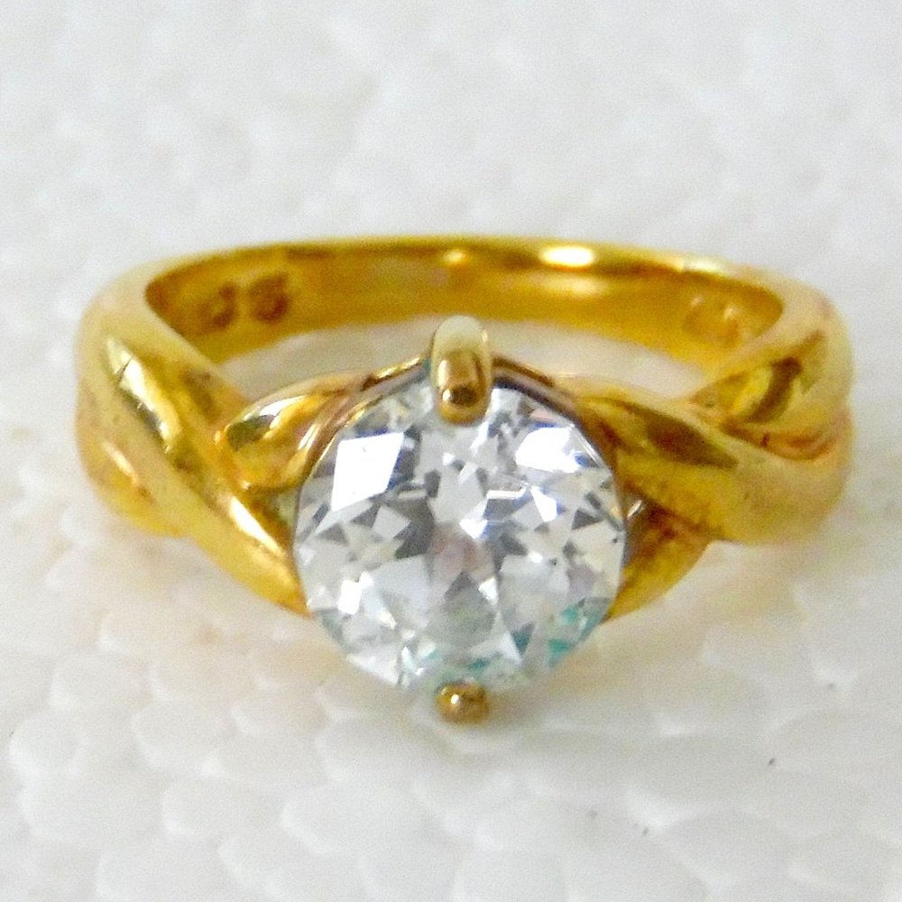 Technibond Absolute Simulated Diamond Solitaire R… - image 1